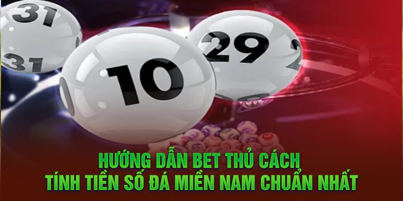 Hướng dẫn bet thủ cách tính tiền số đá miền Nam chuẩn nhất