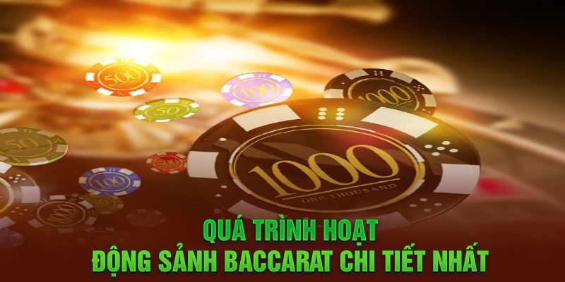 Quá trình hoạt động sảnh Baccarat chi tiết nhất 