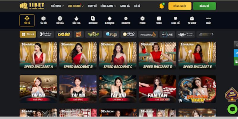 Đánh giá tổng quan về sảnh Live Casino tại sân chơi 188BET